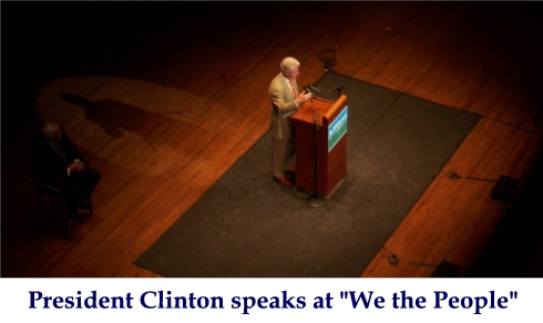 Clinton Speaks At We The People