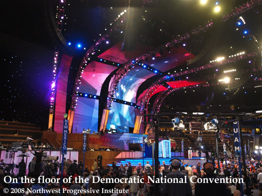 View of the convention floor