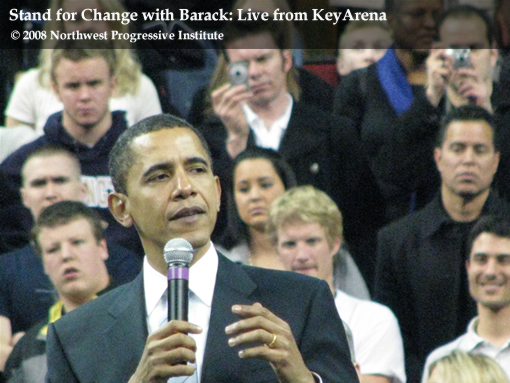 Barack Obama Addresses Rally