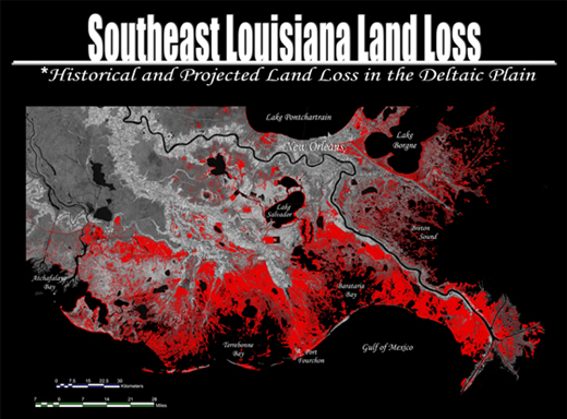Louisiana Land Loss