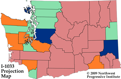 Initiative 1033 Projection Map
