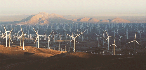 GE wind turbines in California