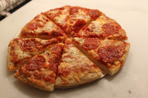 A snapshot of Bold Organics' new pepperoni pizza