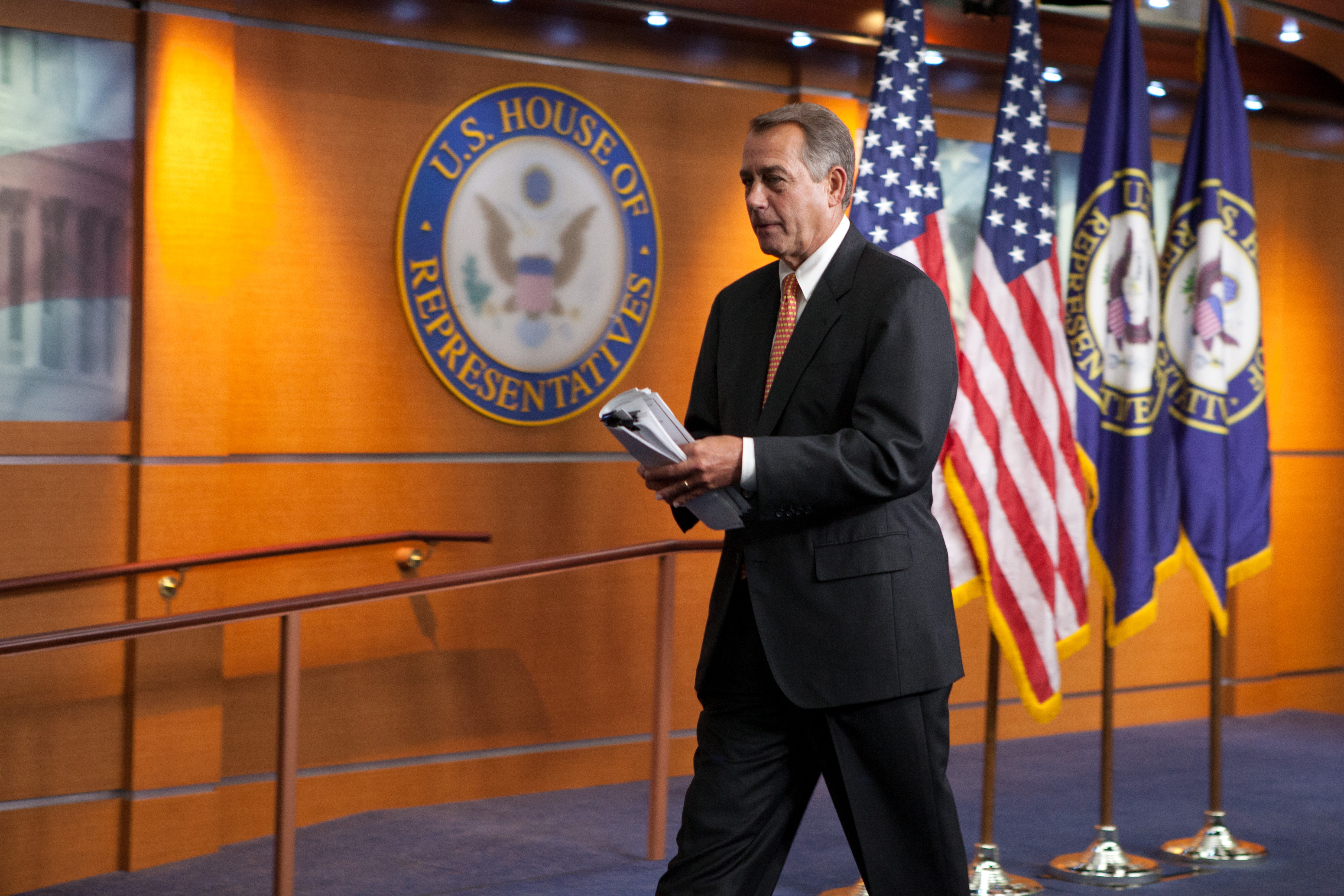 John Boehner walks away