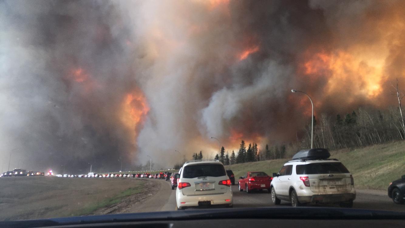 Fleeing Fort McMurray