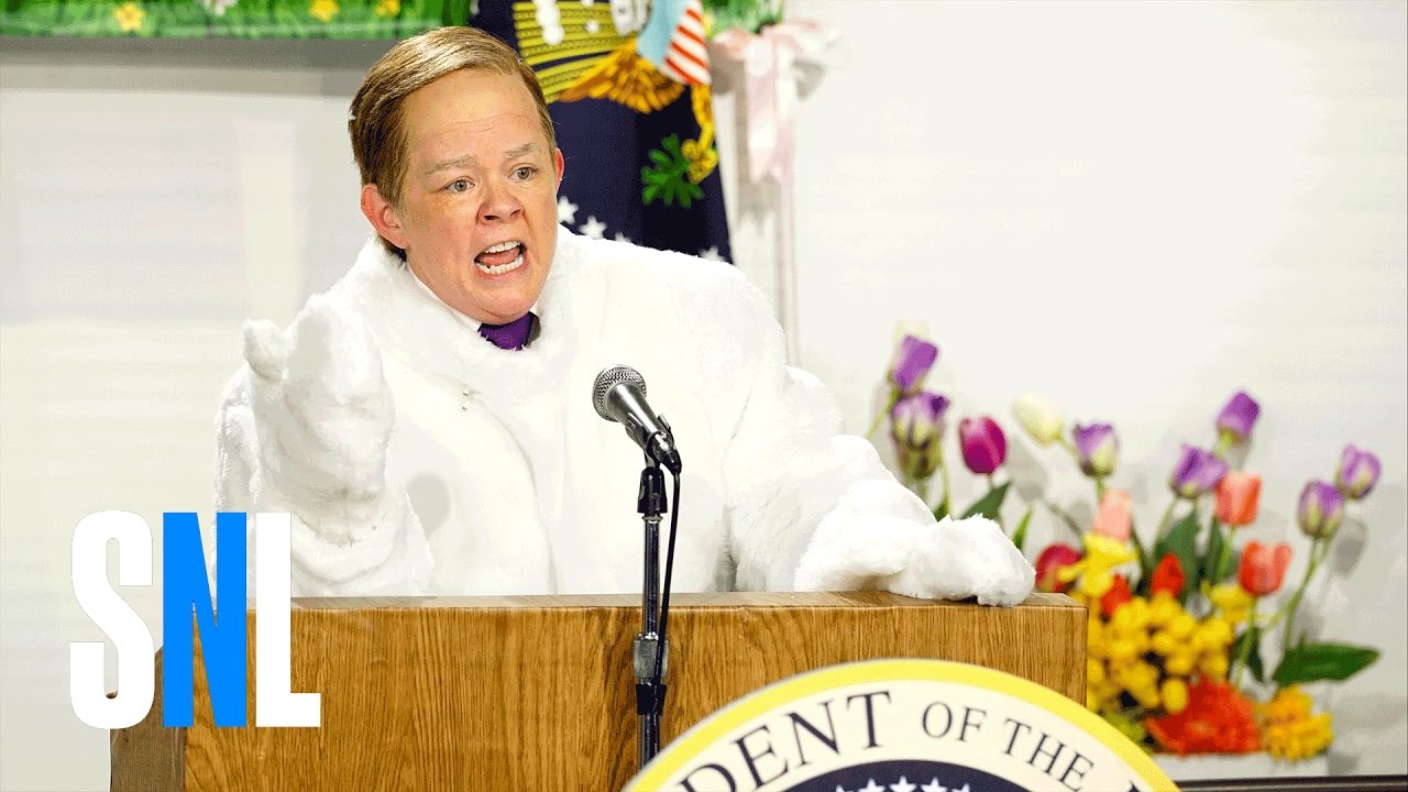 Sean Spicer as the Easter Bunny