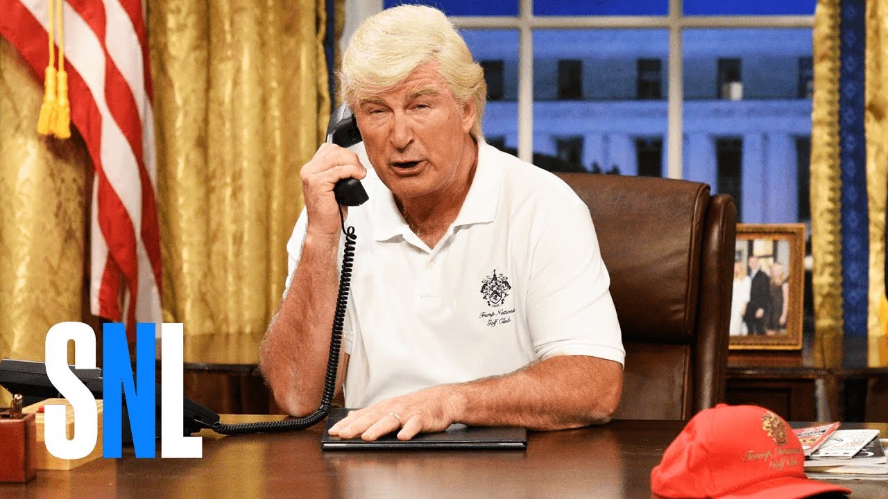 Alec Baldwin as Donald Trump in SNL season premiere