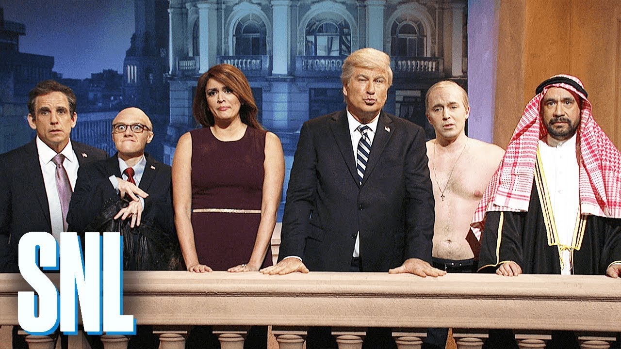 Alec Baldwin returns to SNL with Trump impression