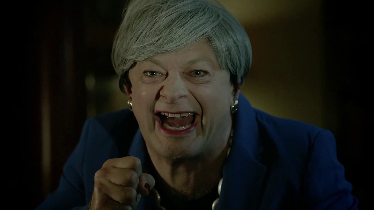 We wants it: Andy Serkis spoofs Theresa May