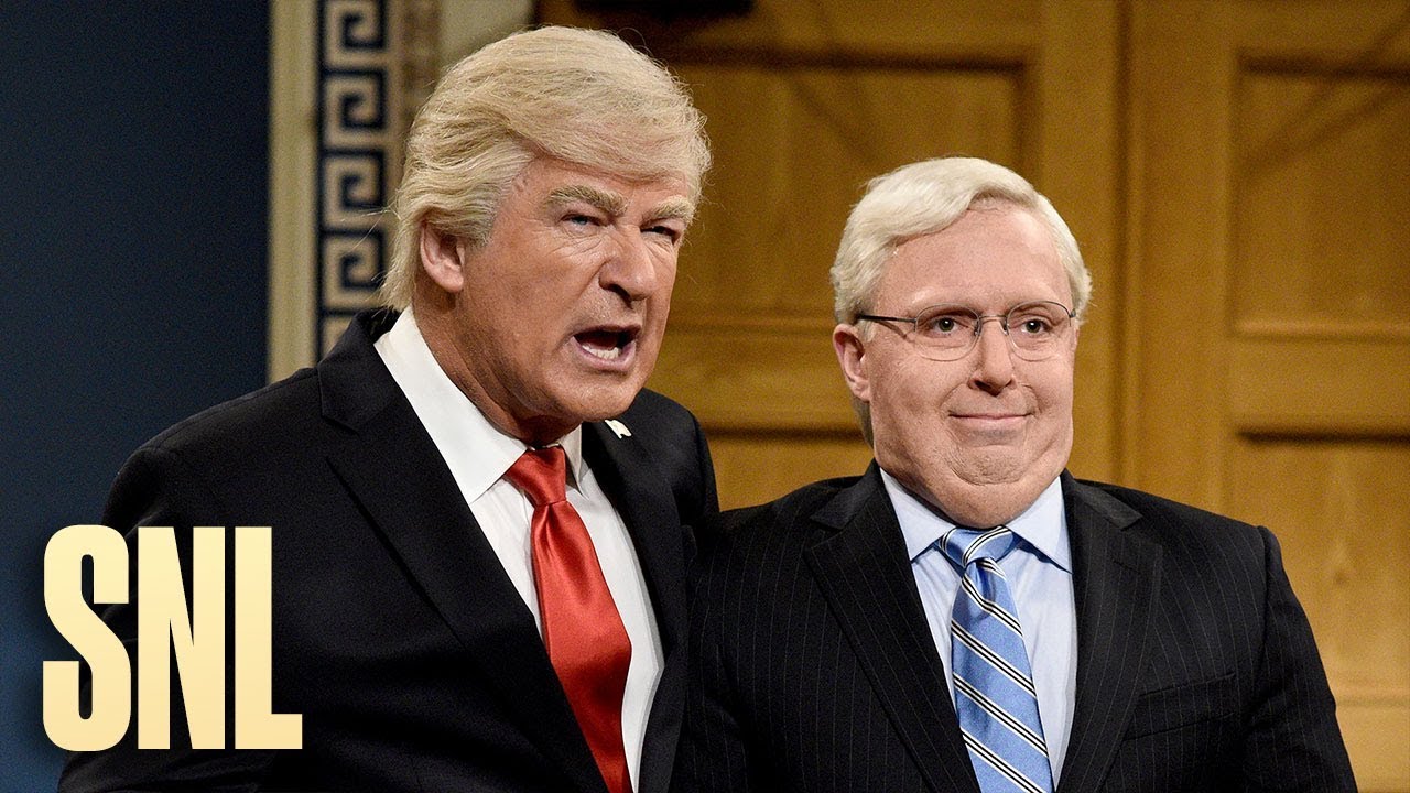 SNL imagines Trump's removal trial in a different venue