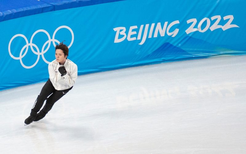 Uno Shoma at the 2022 Winter Olympics