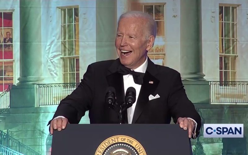 Joe Biden at the 2022 WHCA