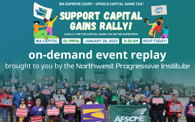 Support capital gains tax rally on-demand event replay