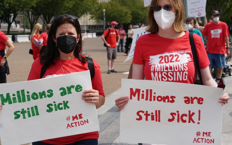 Millions are still sick: ME Action Protest