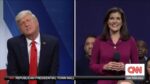 Nikki Haley appears in SNL cold open to spar with fake Donald Trump
