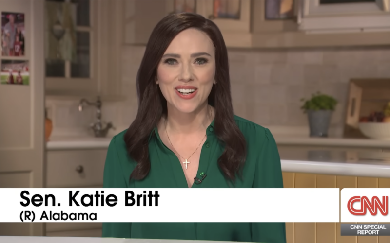 SNL spoofs Katie Britt