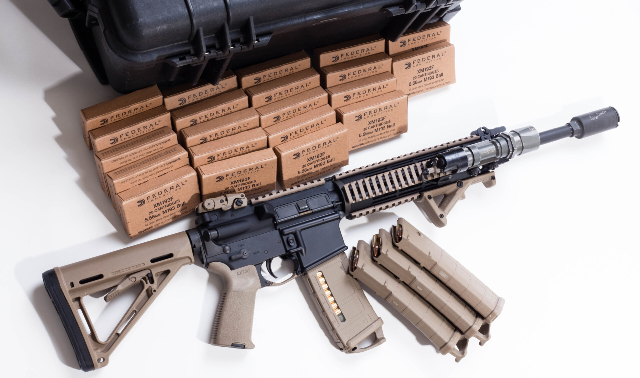 Assault weapon and ammunition