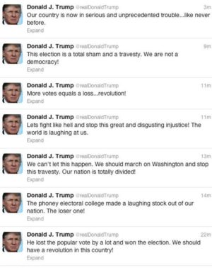 Donald Trump calls 2012 election a sham