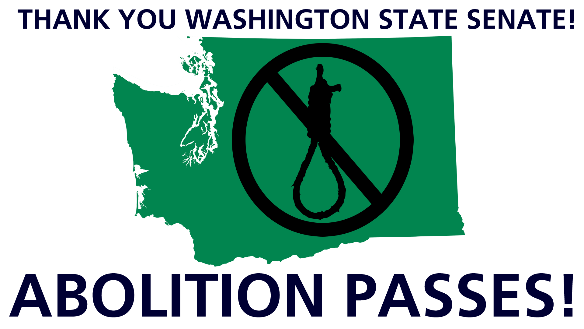 Thank you Washington State Senate!