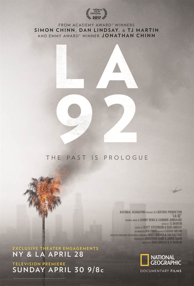 LA 92 Release Poster