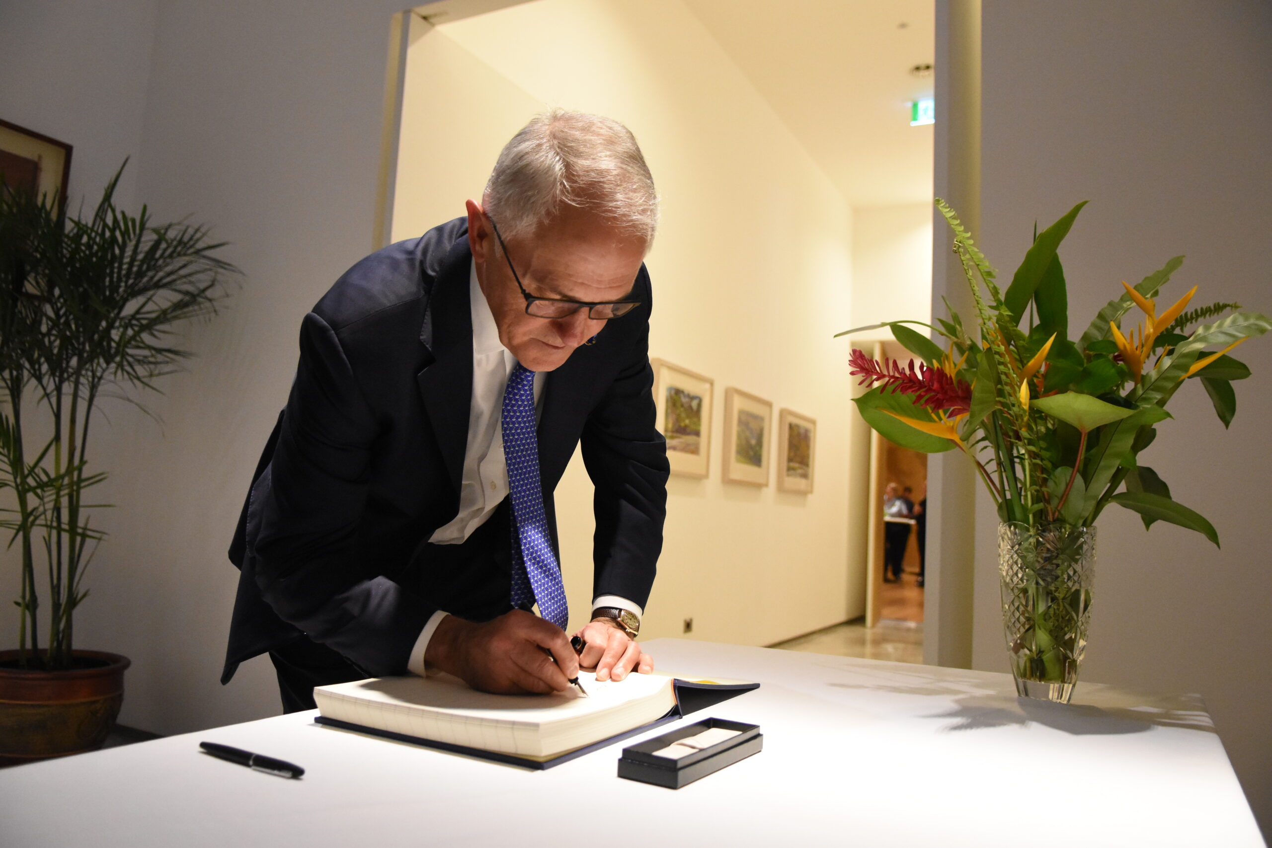Malcom Turnbull, ousted Prime Minister of Australia