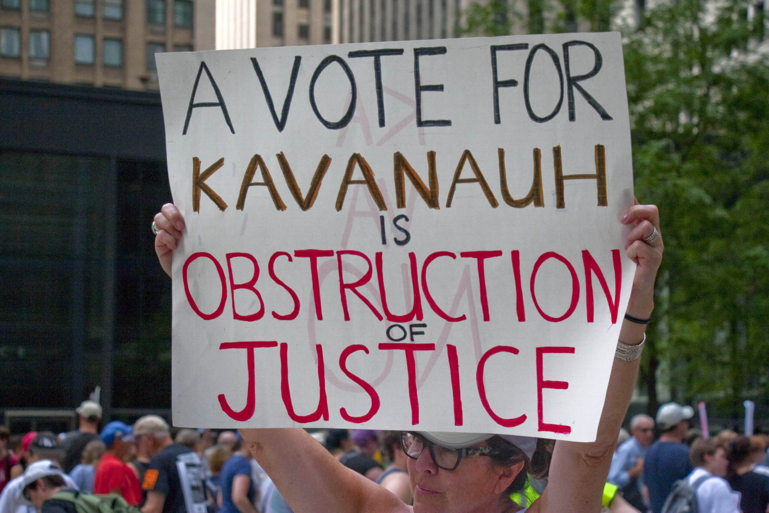 A vote for Kavanaugh is obstruction of justice