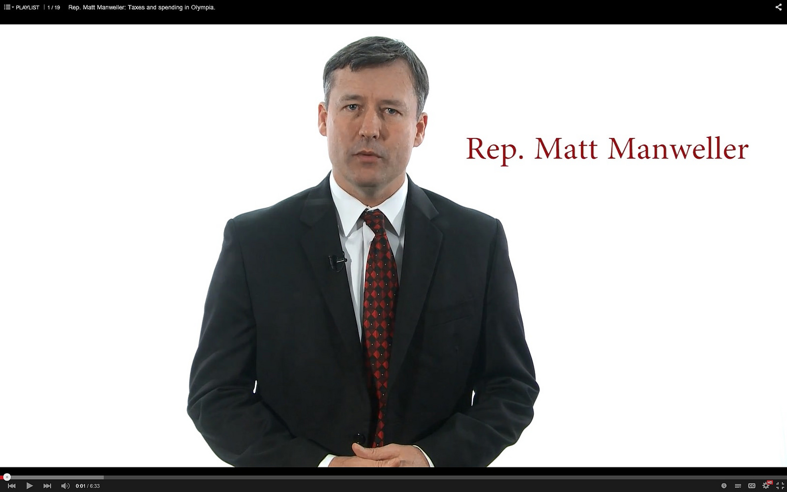 State Representative Matt Manweller