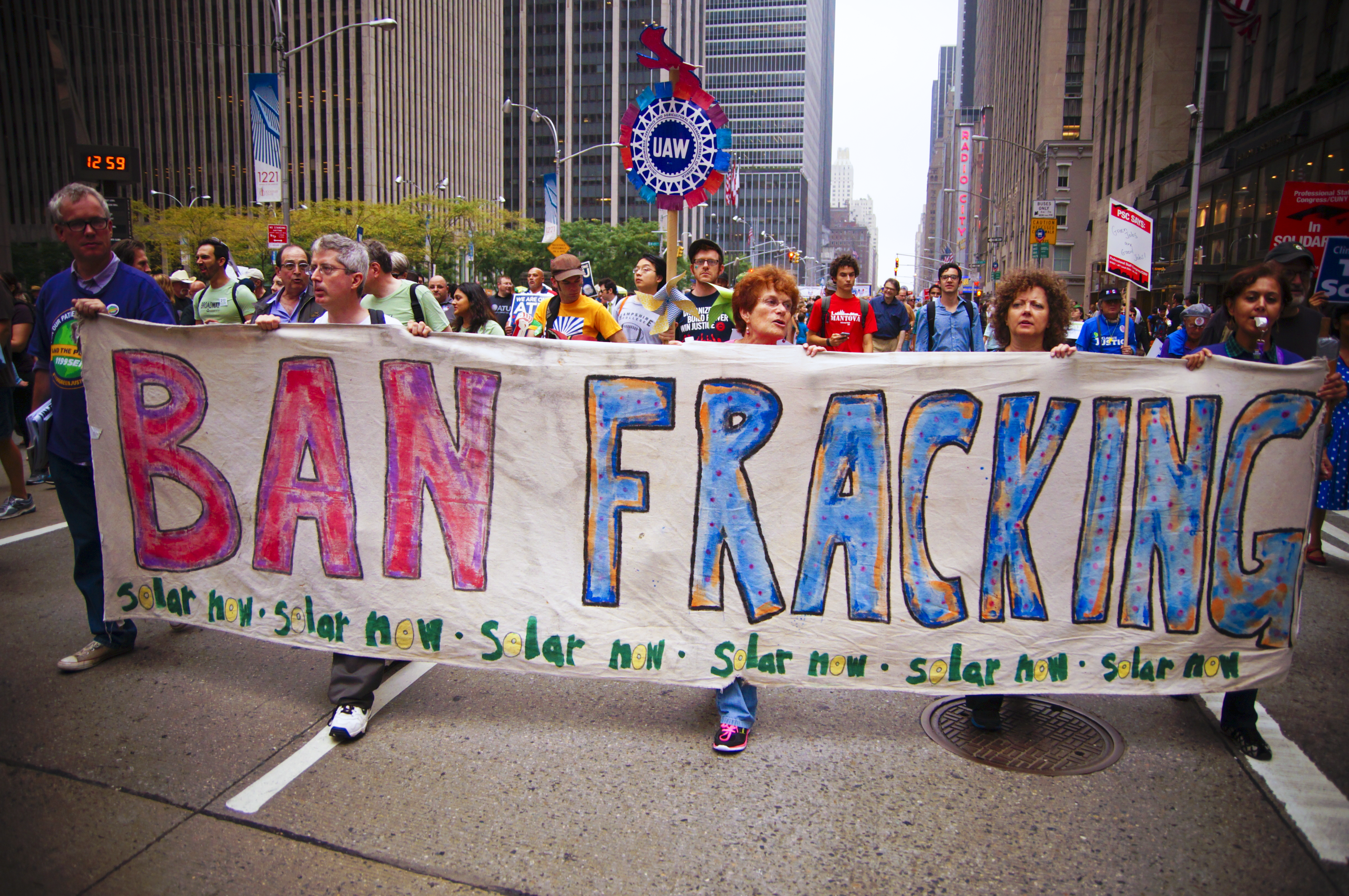 Ban fracking now