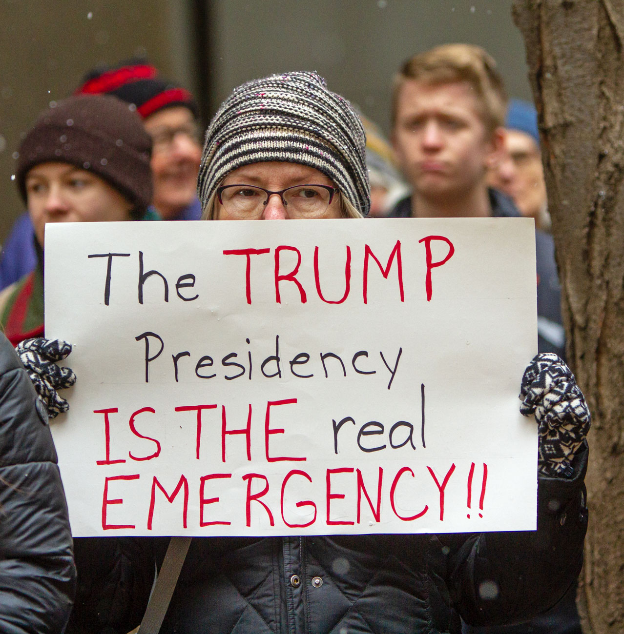 The Trump presidency is the real emergency!