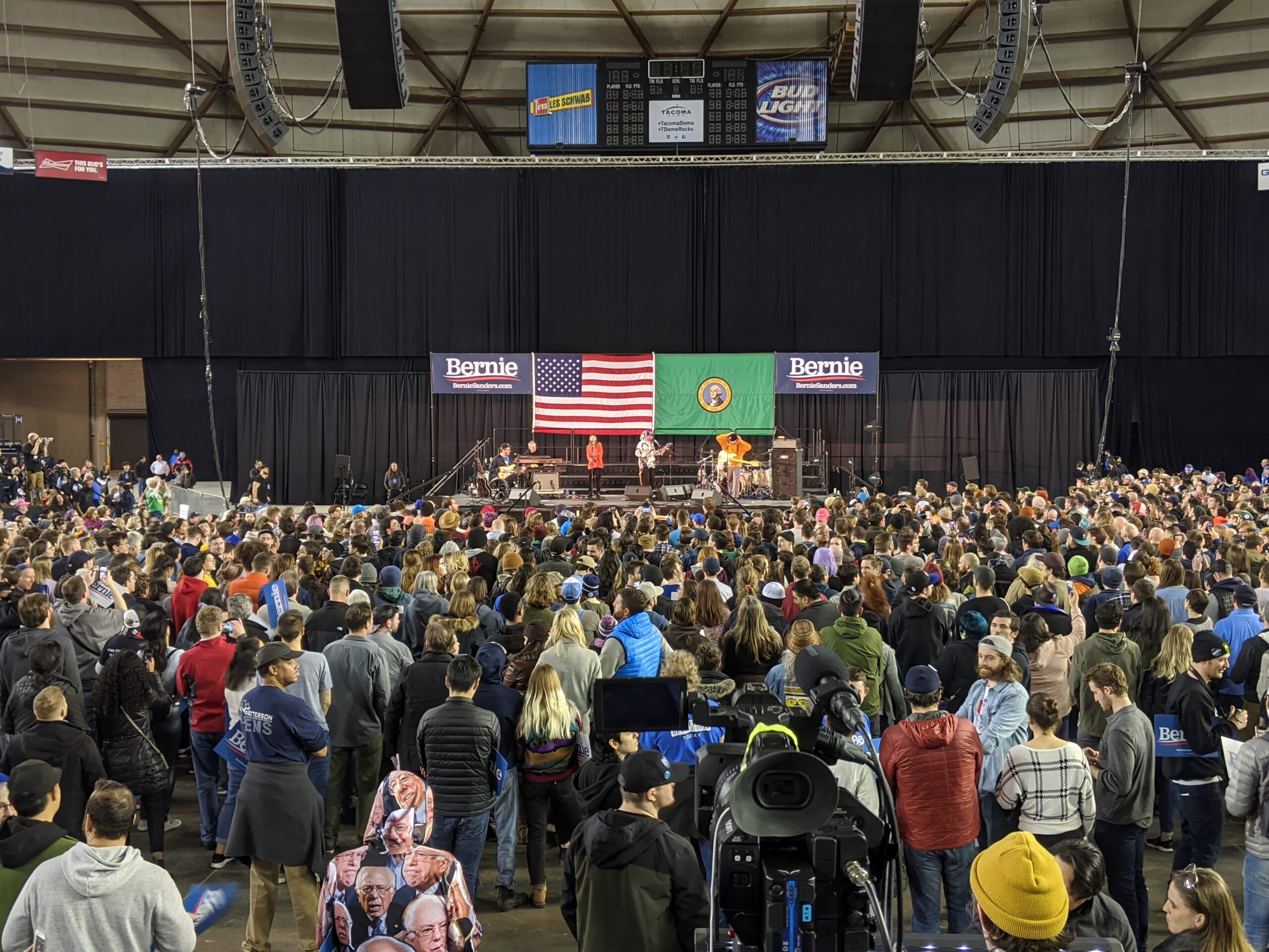 Bernie Sanders' 2020 Washington State Presidents Day campaign rally