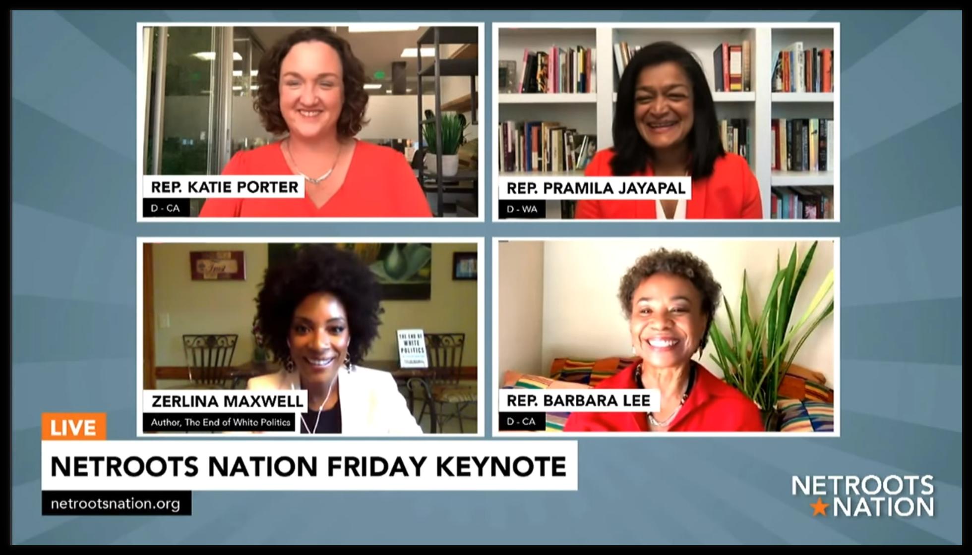 Netroots Nation 2020 Friday keynote speakers