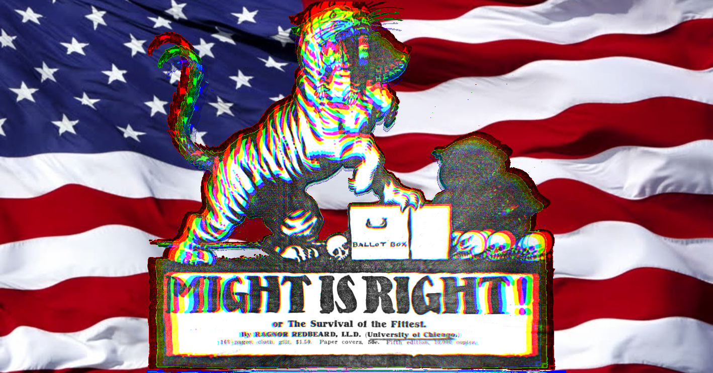 Cover of "Might is Right"
