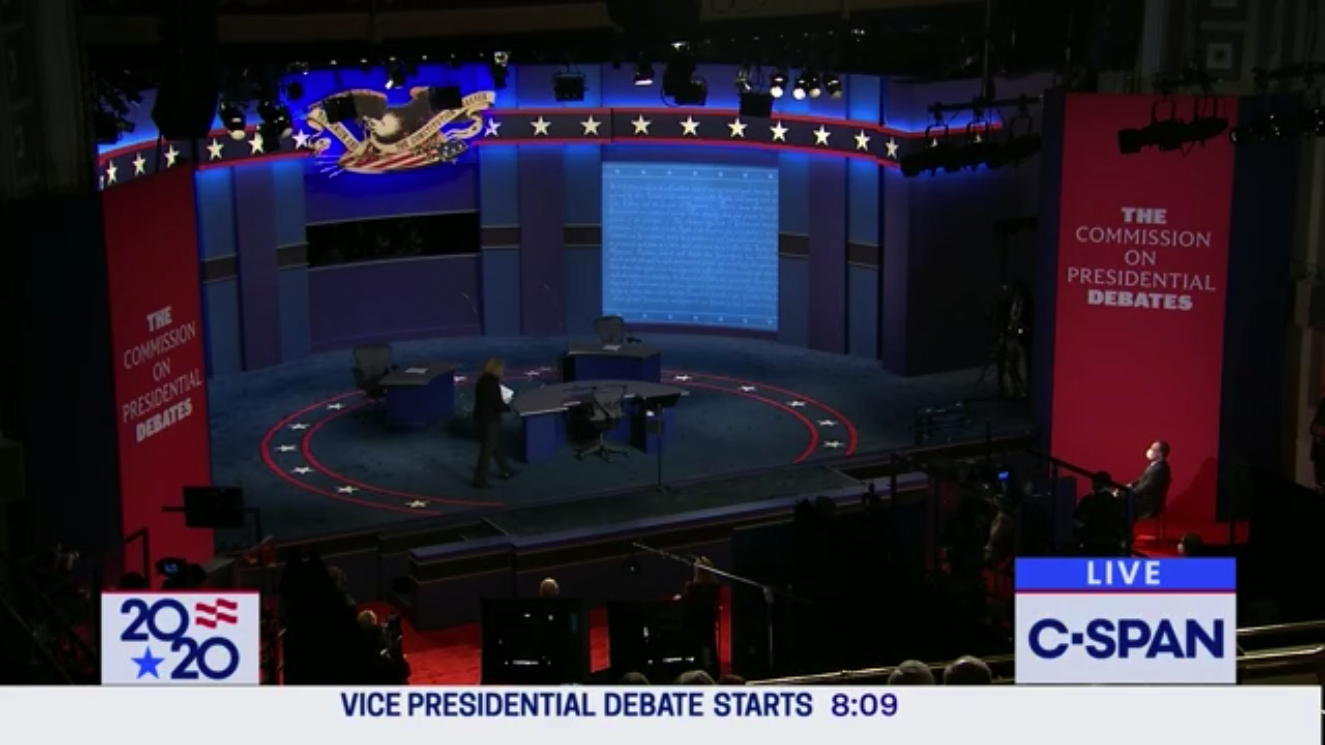 Vice presidential debate in Salt Lake City