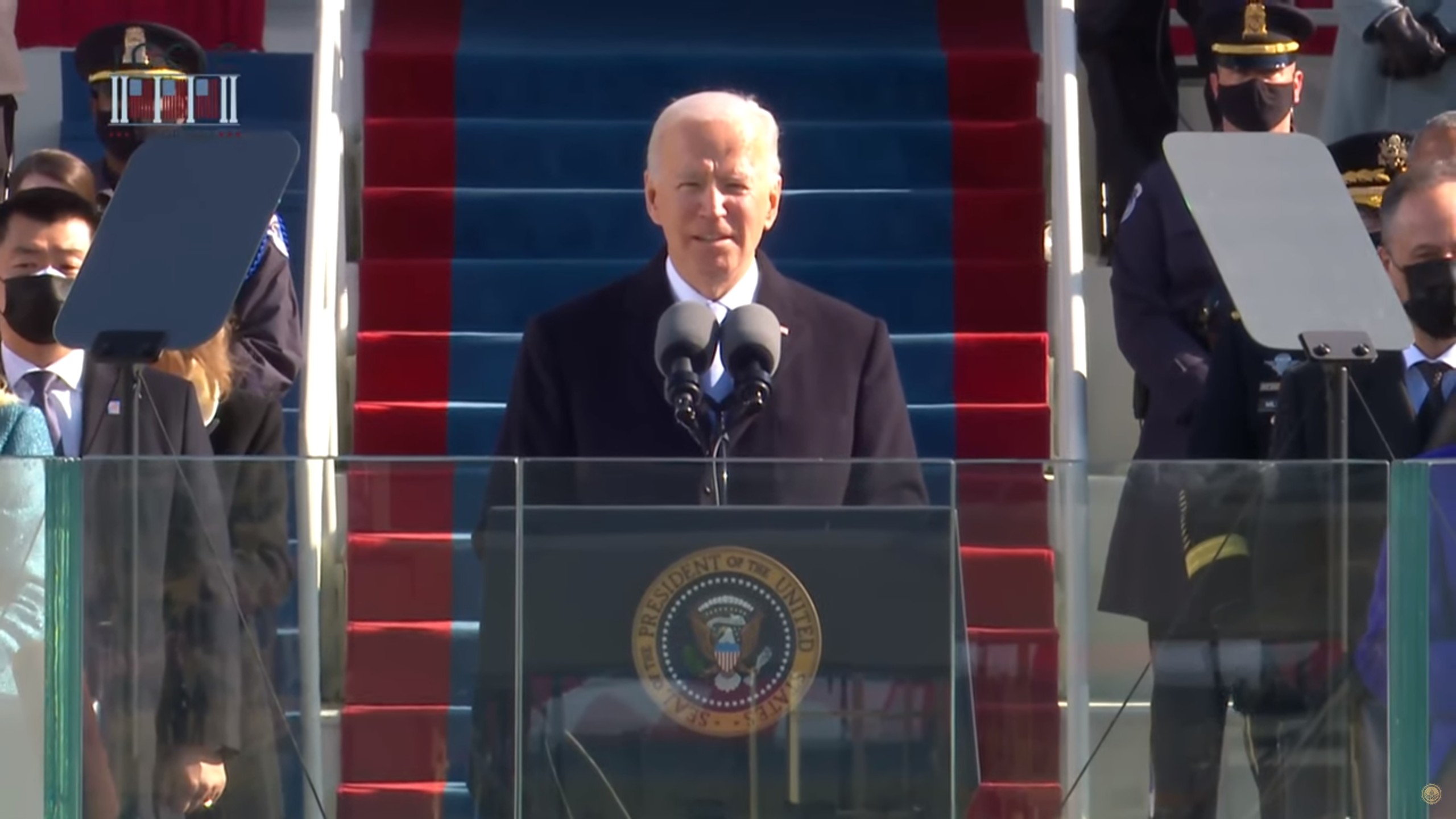 Joe Biden delivers his Inaugural Address