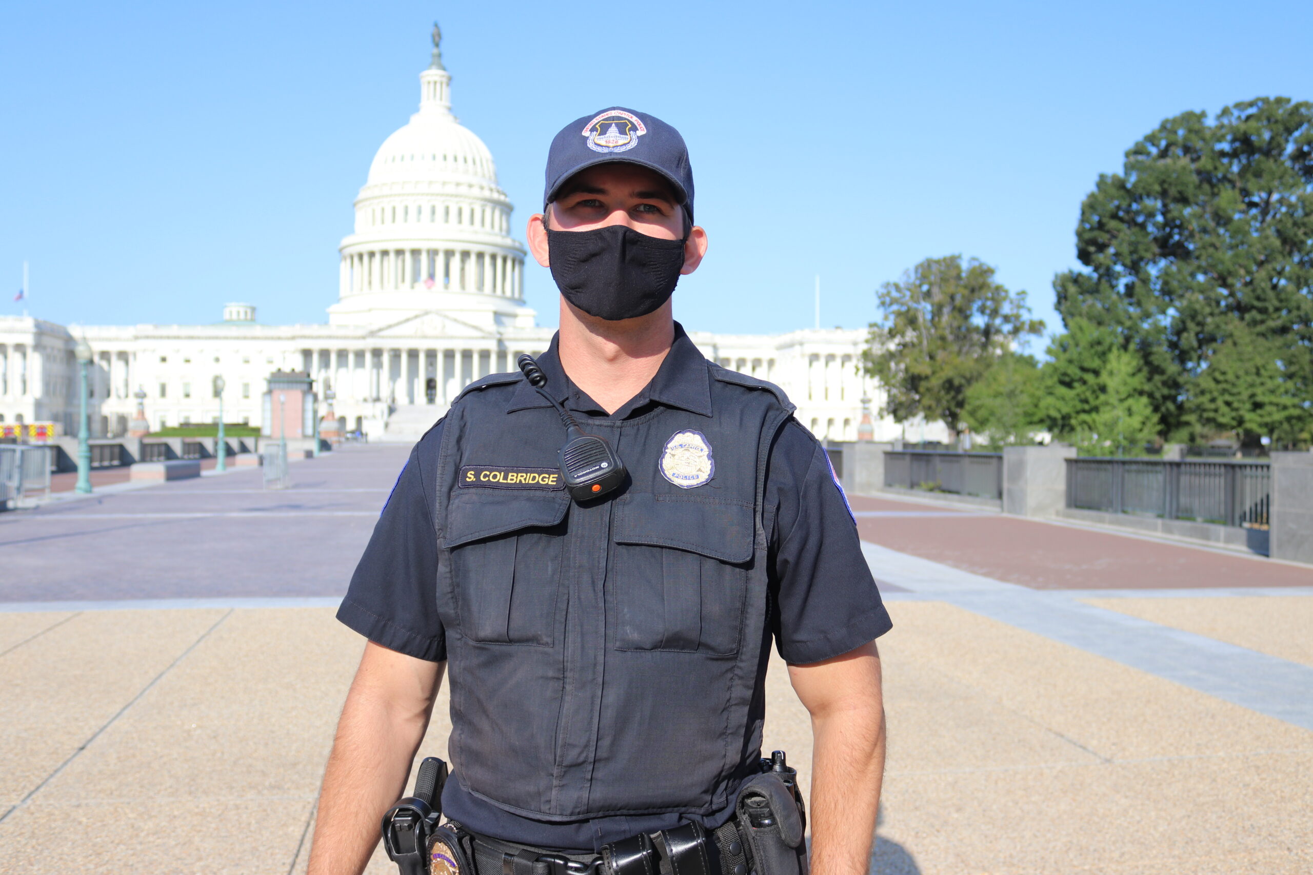 A U.S. Capitol Police officer