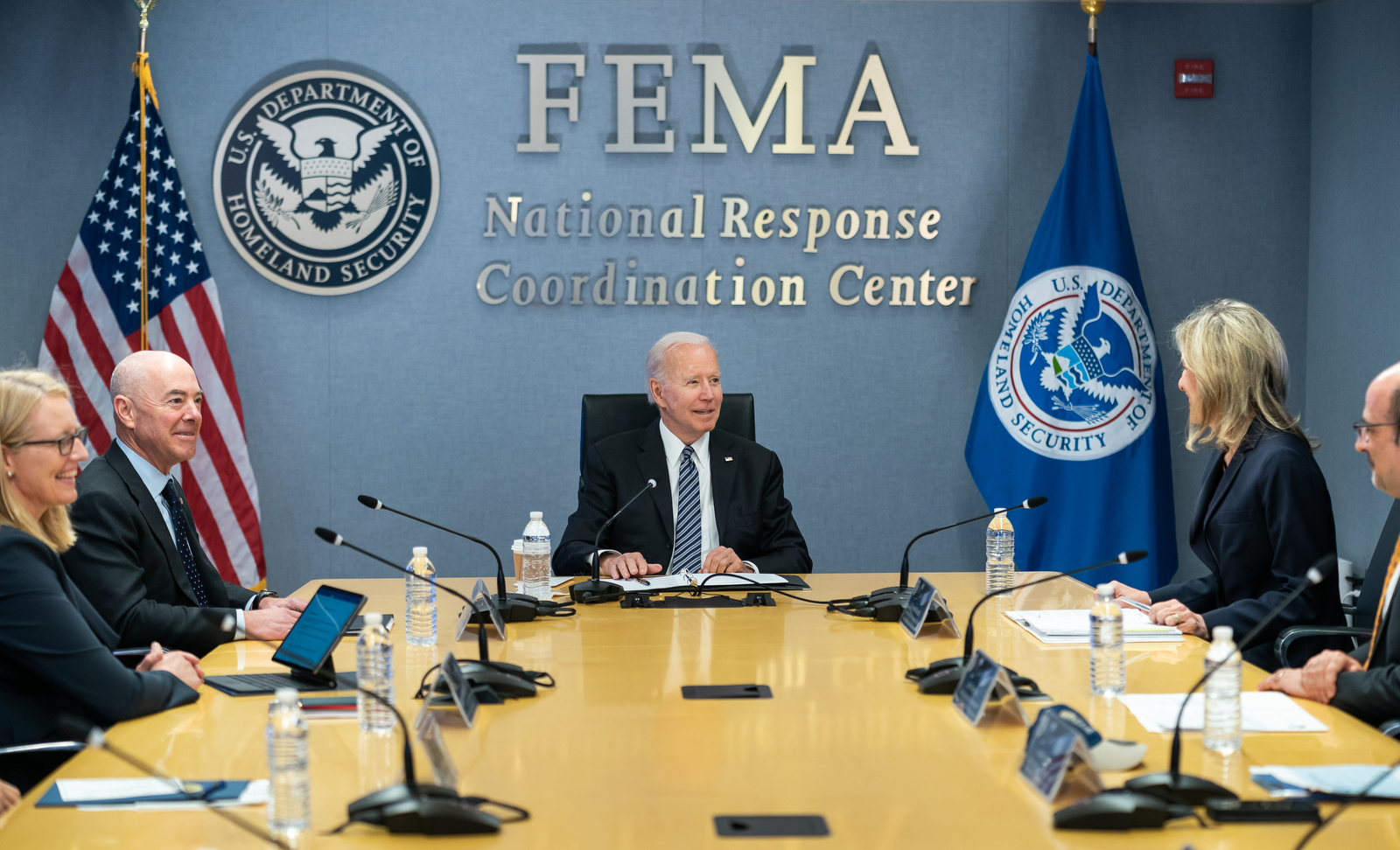 Joe Biden at FEMA