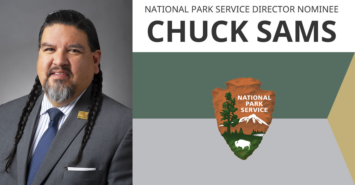 National Park Service nominee Chuck Sams (featured image)