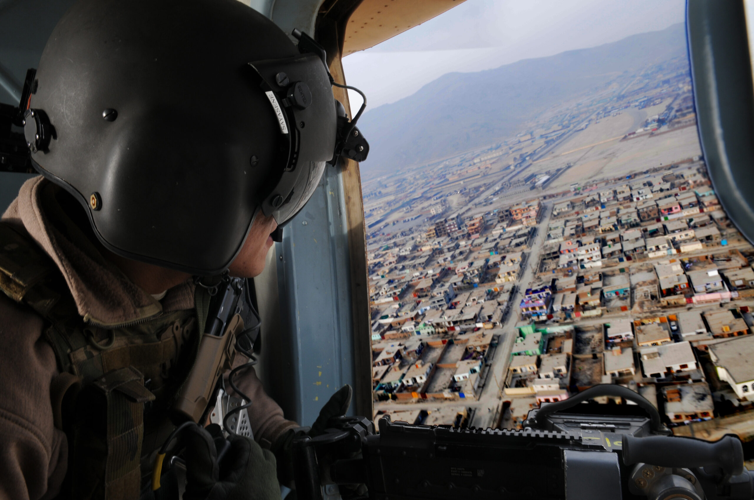 Air Force aircrew advises Afghans during flight mission