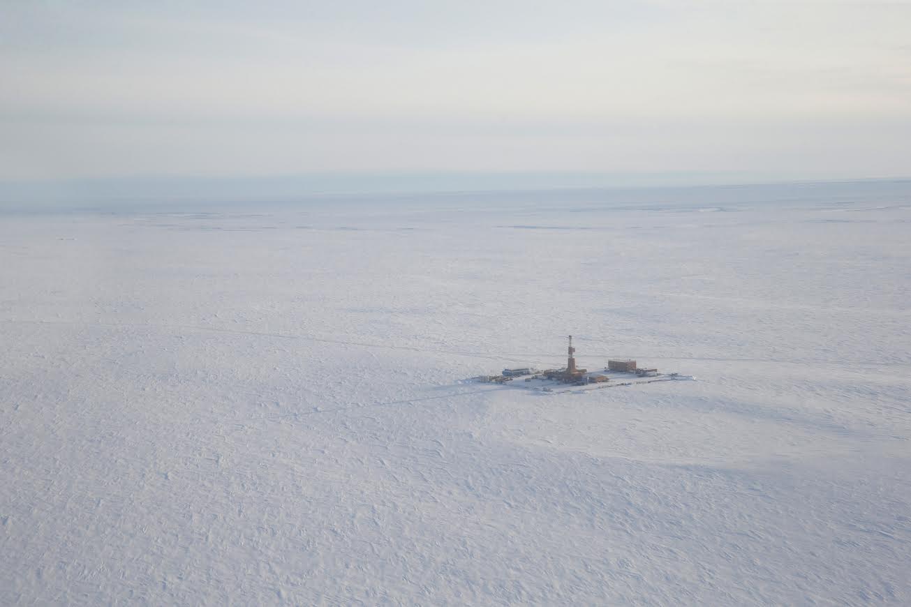 ConocoPhillips exploration well on the North Slope