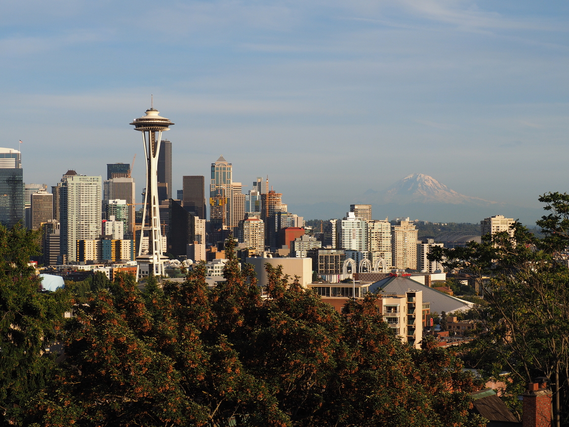 Seattle skyline as seen from Kerry Park