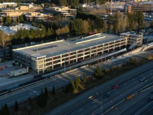 Redmond Technology Station view four (East Link aerial tour)