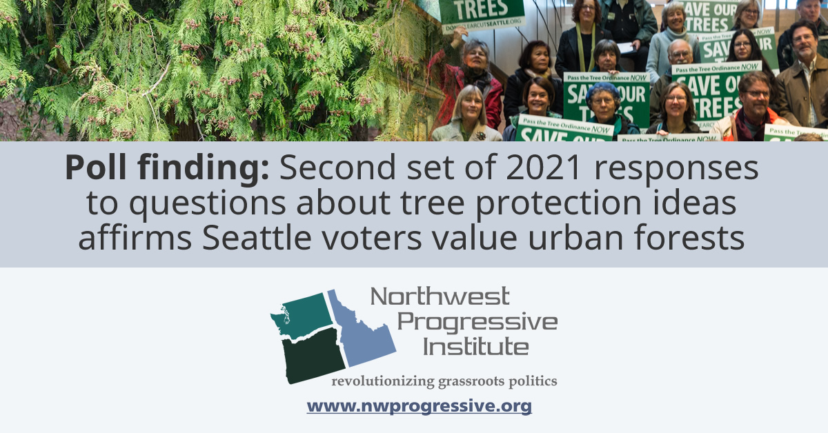 December 2021 tree protection poll findings announcement graphic