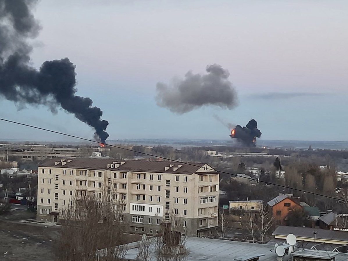 Photo of Russian strikes on Ukraine