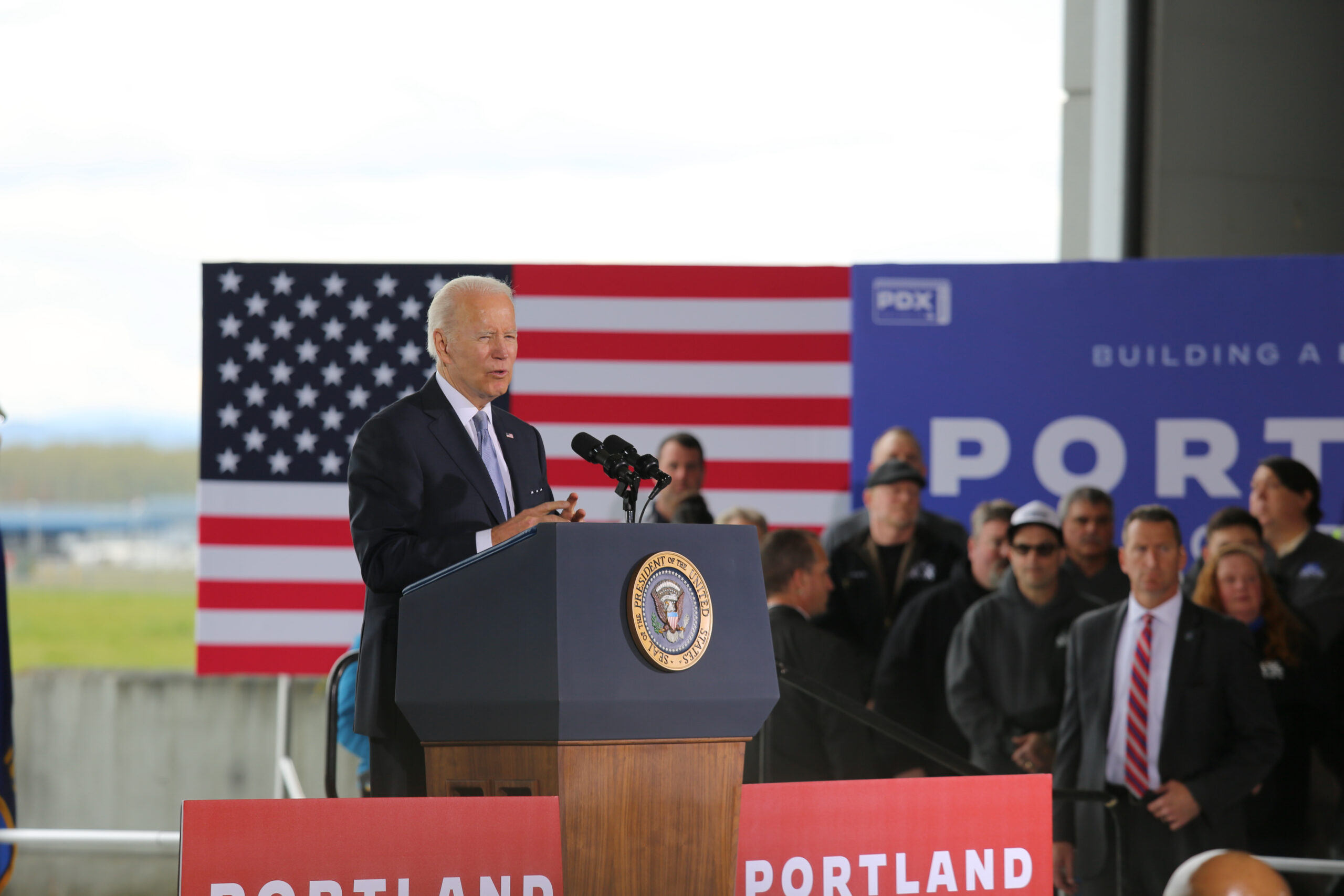 President Biden delivers remarks in Portland, Oregon