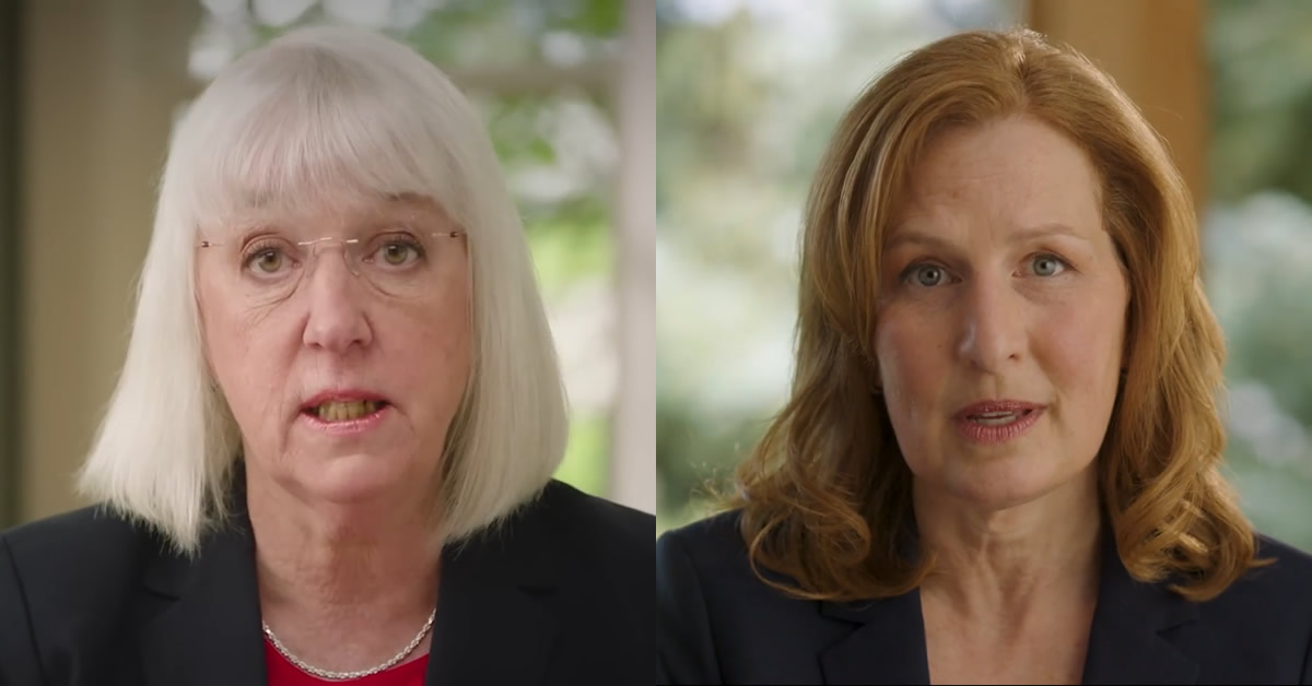 Patty Murray and Kim Schrier