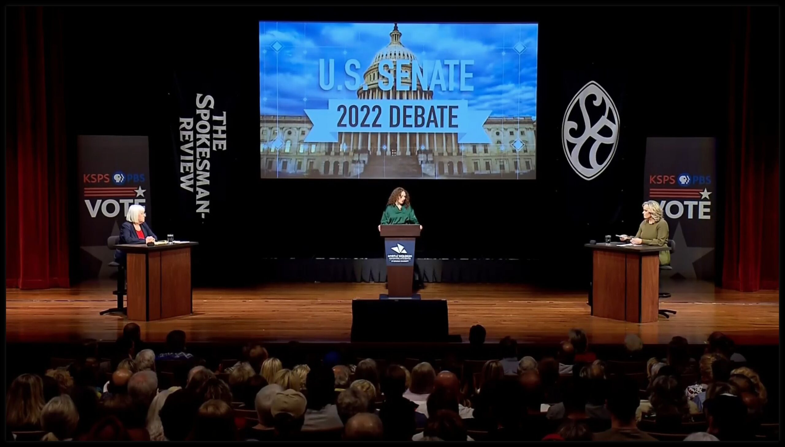 Murray vs. Smiley in Spokane: Opening U.S. Senate debate
