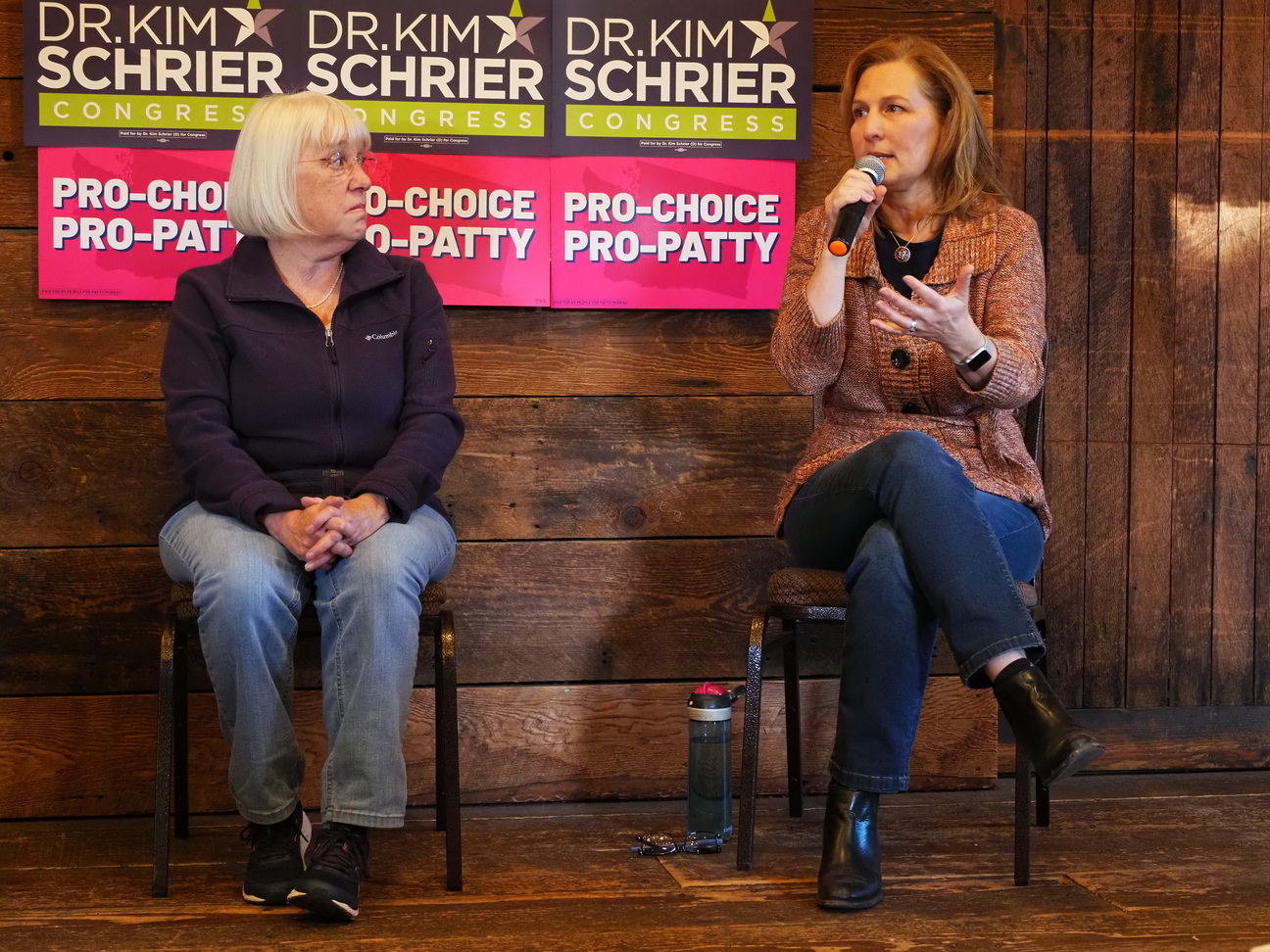 U.S. Senator Patty Murray and U.S. Representative Kim Schrier discuss reproductive rights
