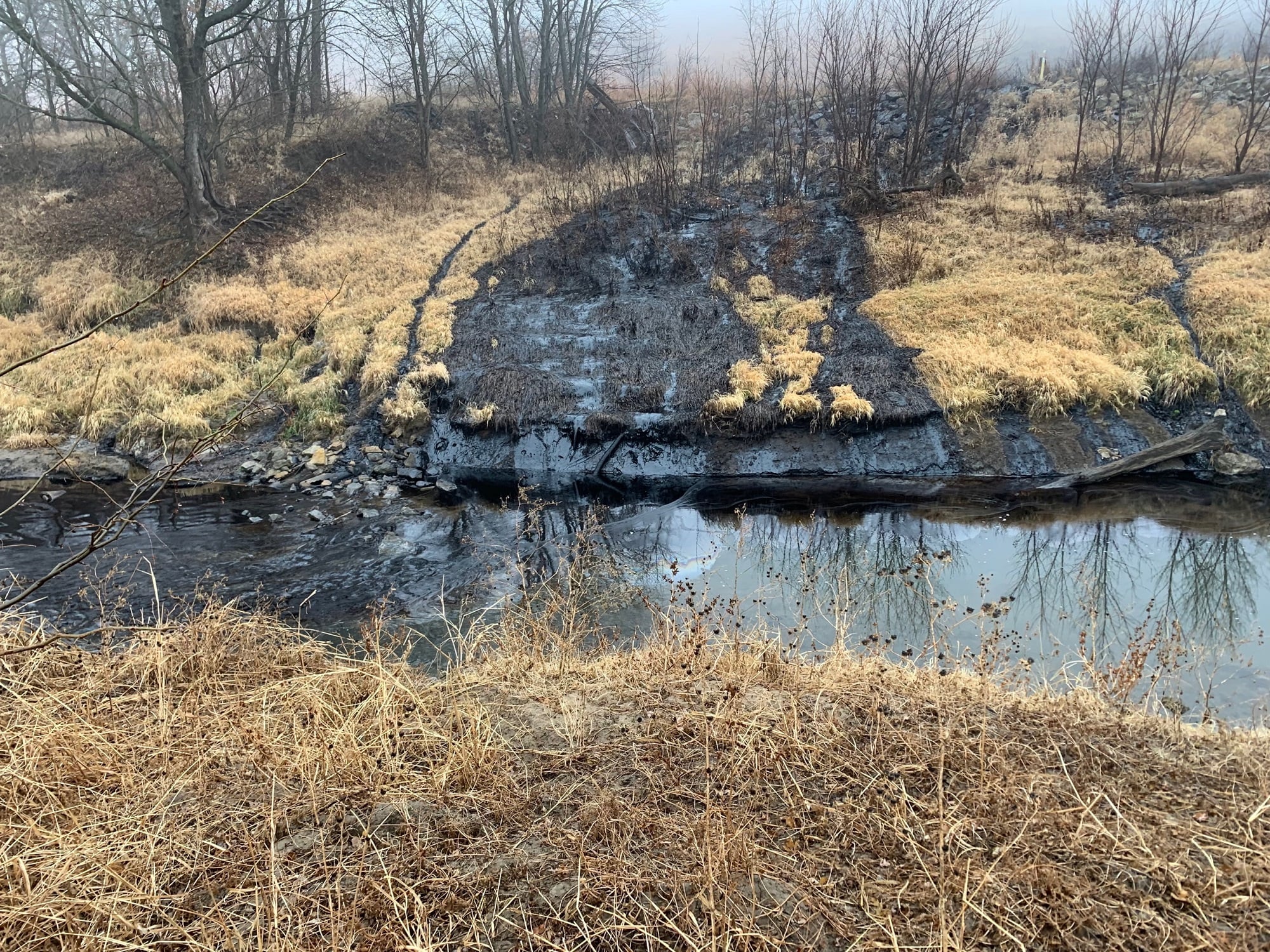 Keystone oil spill in Kansas