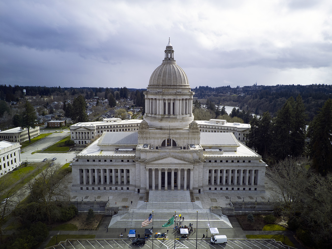 Washington State's Legislative Building, on the Capitol Campus