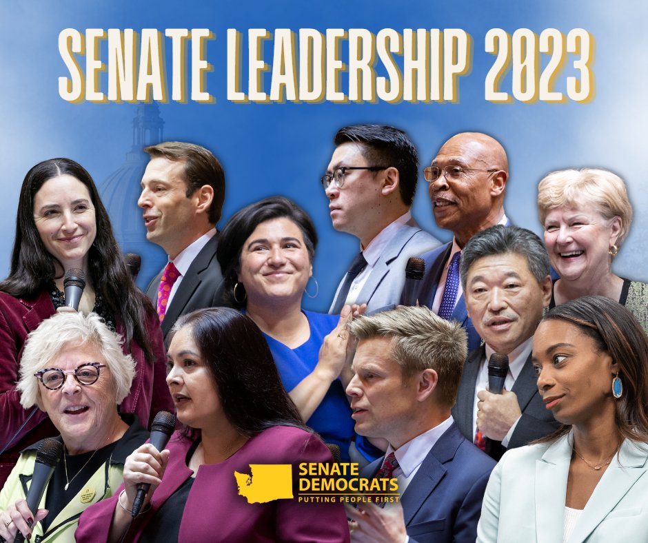 Senate Democrats announce their 2023 leadership